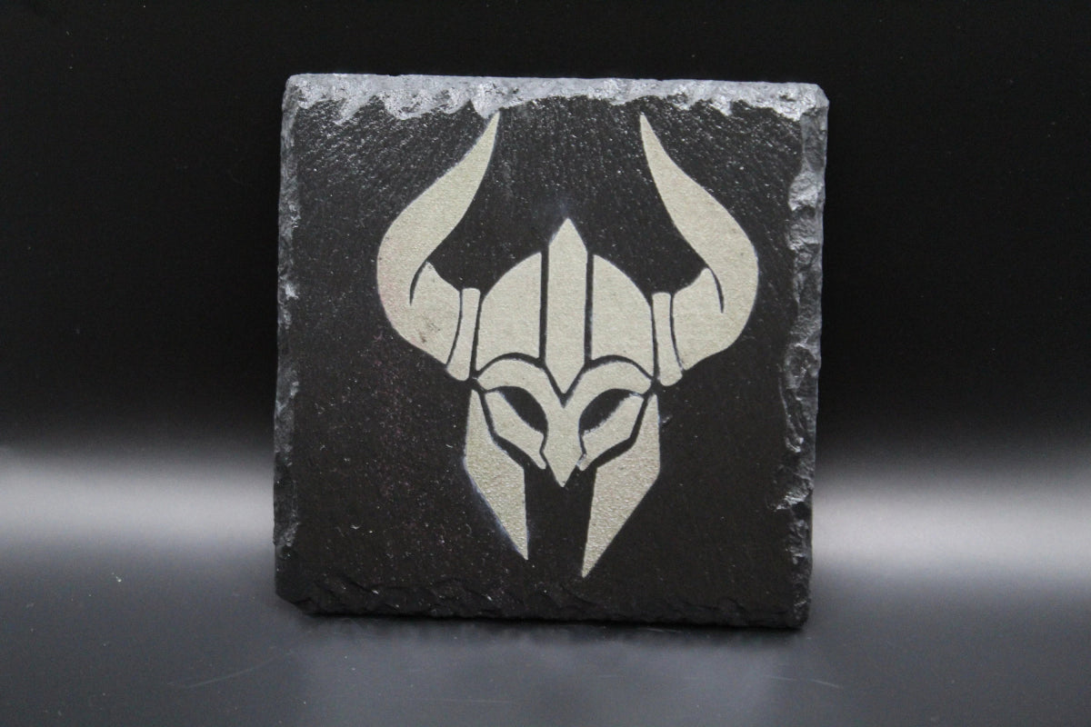 Diablo 4 Class Icon Coasters – Engraved Black Slate Drink Coaster Set | Laser Engraved Gaming Decor - Lynn's T Shirts and Designs