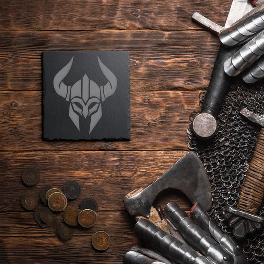 Diablo 4 Class Icon Coasters – Engraved Black Slate Drink Coaster Set | Laser Engraved Gaming Decor - Lynn's T Shirts and Designs