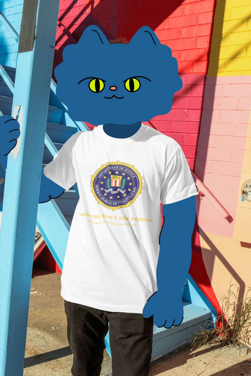 Winners Use Drugs Shirt – Funny Retro Gaming Parody T-Shirt | White 100% Polyester Graphic Tee - Lynn's T Shirts and Designs